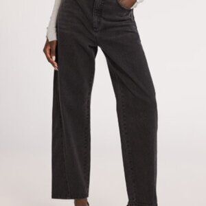 Scoop Women's Mid Rise Barrel Leg Jeans – Size 0